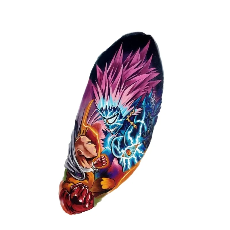 

Anime ONE PUNCH MAN Temporary Tattoos Cartoon Waterproof Fake Tattoo Sticker Tatoo Waist Arm Body Art Sticker for Woman Man
