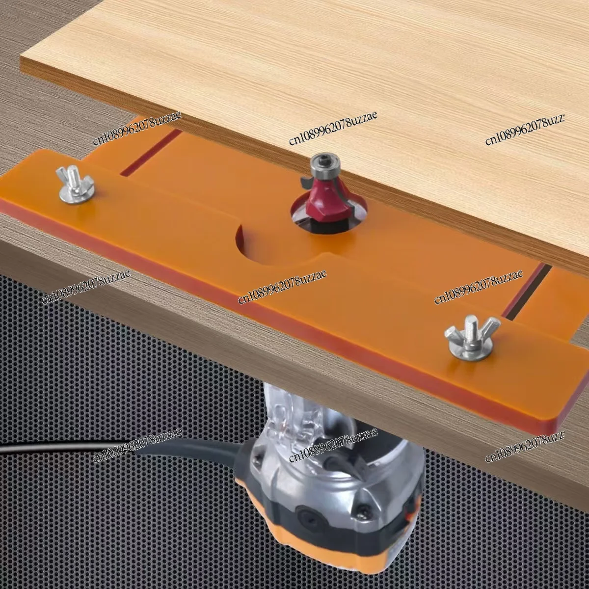 Trimming Machine Flip Plate Balance Plate Baseplate Slotted Chamfer Bakelite Woodworking Auxiliary