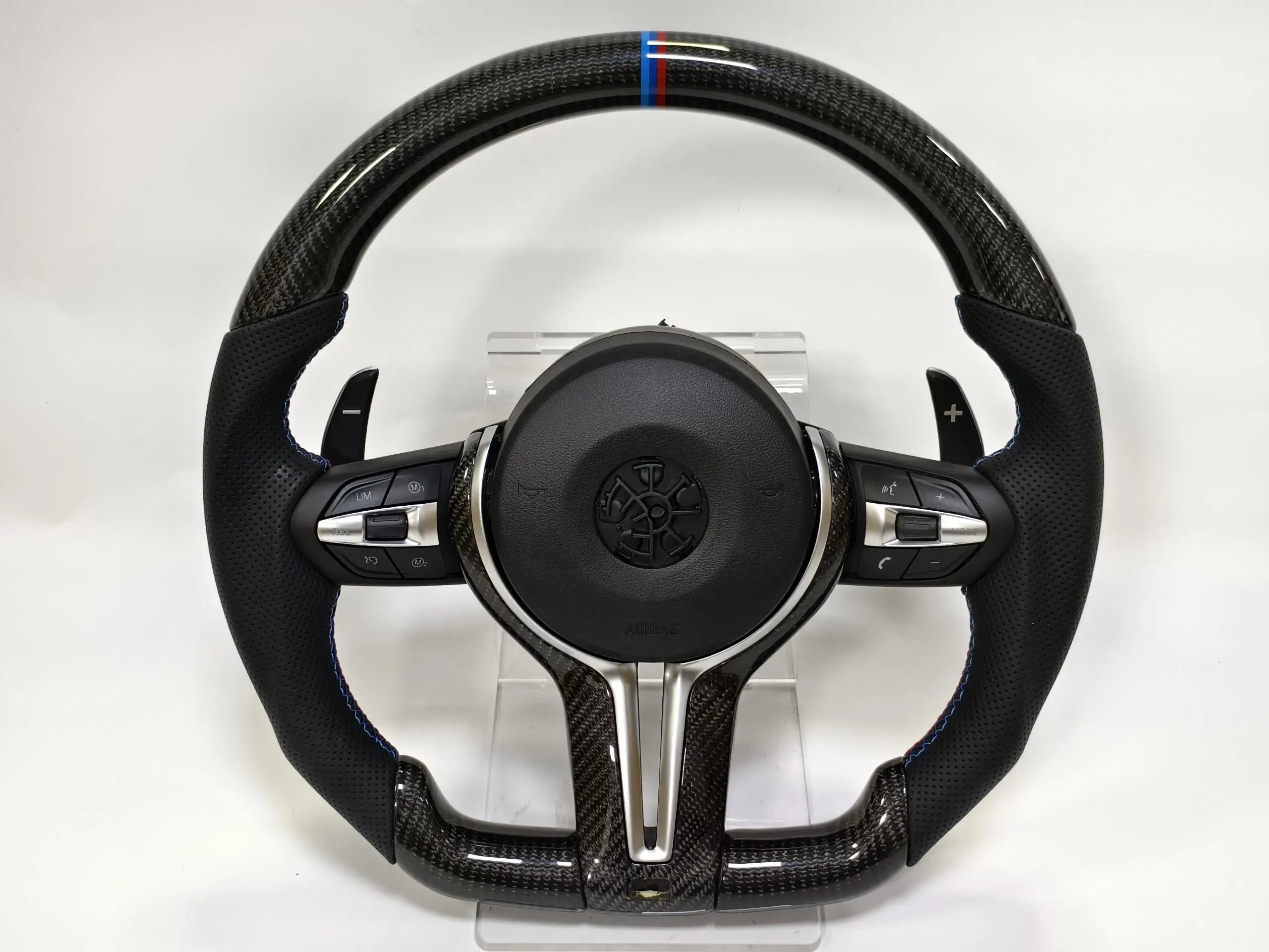 Koolstofvezel stuurwiel voor F30 F15 F16 F20 F21 F25 F26 F10 F11 F06 F07 F12 F13 F01 E70 E87 E81 E90
