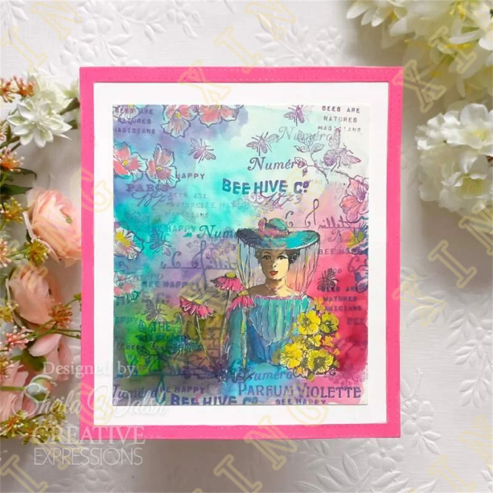 Nowy dziennik Notatki Swirly Tapeta Wyczyść znaczki Szablon Scrapbooking Zrób kartę albumu na zdjęcia DIY Wytłaczanie papieru Rzemiosło