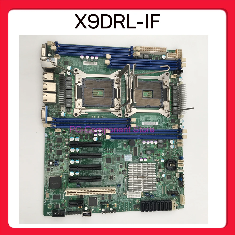 اللوحة الأم للخادم X9DRL-IF LGA2011 تدعم E5-2670/2660 DDR3 سيتم اختبارها قبل الشحن #2