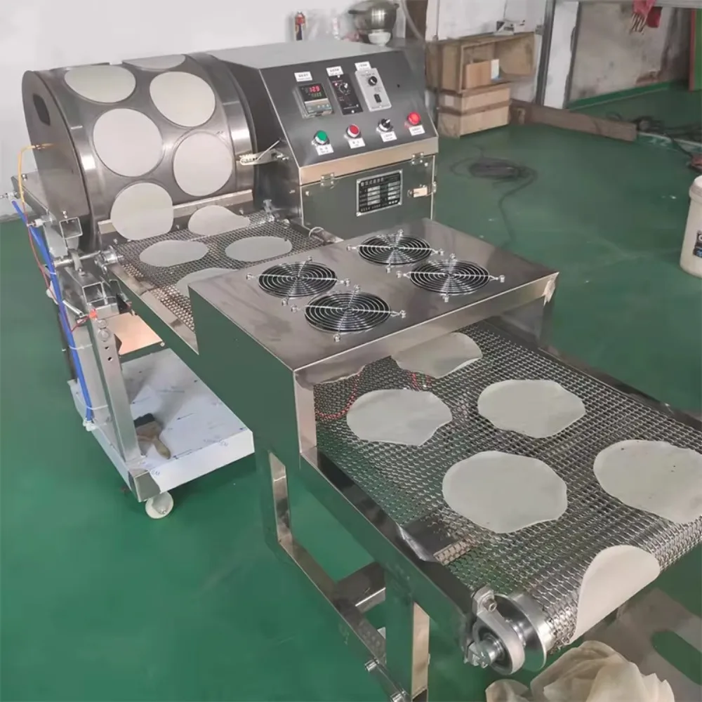 High Quality Spring Roll Wrapper Make Machine Crepe Lumpia Maker For Sale