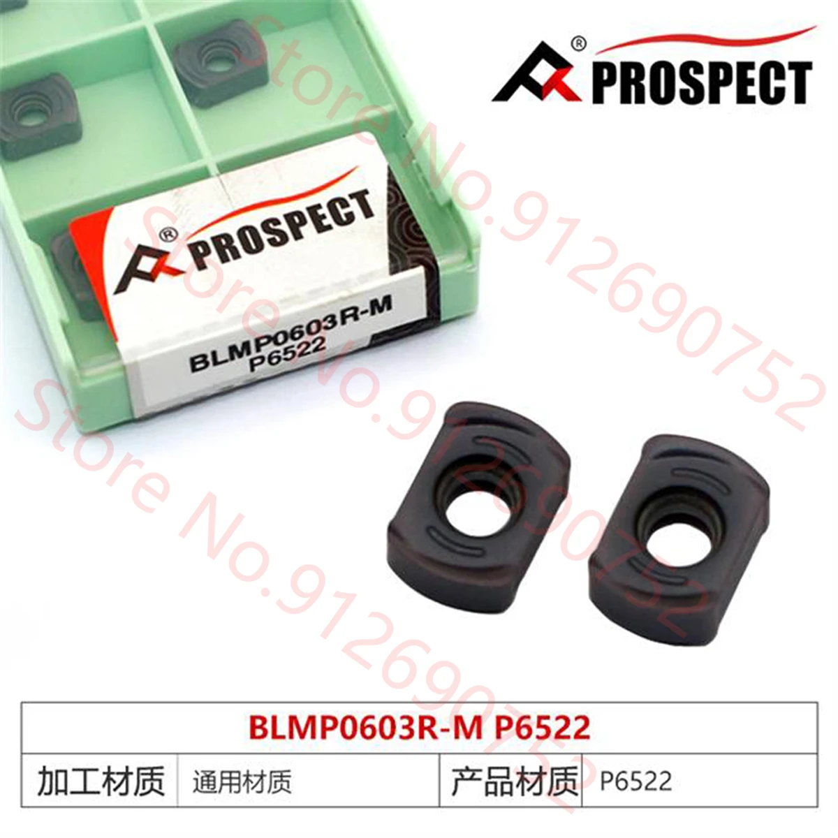 PROSPECT BLMP0603R-M P6522 Carbide Insert BLMP Inserts