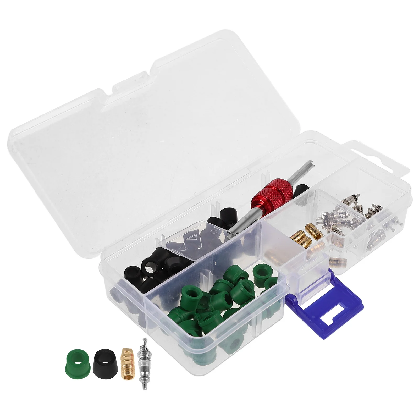 

71pcs Air Conditioner Valve Core Removal Tool Set A/C Repair Kit For Car Truck Ac System Service Wrench Automotive Valve