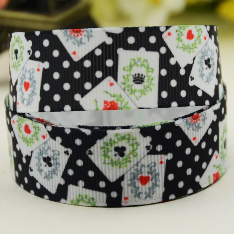 22 مللي متر 25 مللي متر 38 مللي متر بوكر شخصية كرتونية مطبوعة Grosgrain الشريط DIY بها بنفسك فيونكات شعر حفلة ميلاد سعيد هدية مواد الديكور 10 ياردة #6