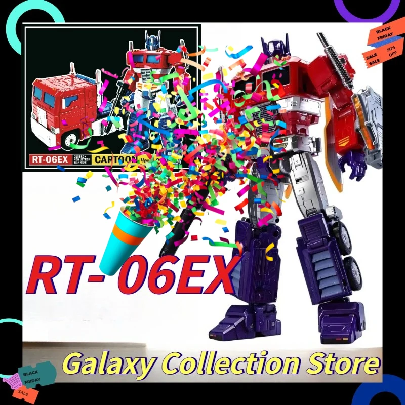 

NEW RT06EX OP RT-06EX Dark Black MPG17 Improved Edition New Coating Alloy Parts Mobile Robot Model Toy Collection Gift