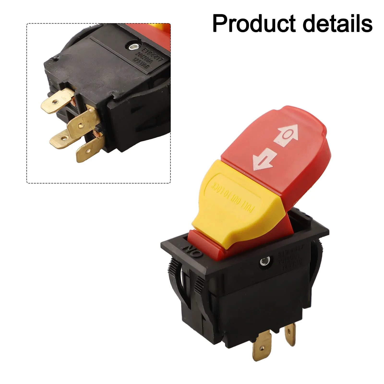 125/250V Voltage 20/12A Current Ease Of Installation High-Precision Mechanism 20A Magnetic Switch For Applications