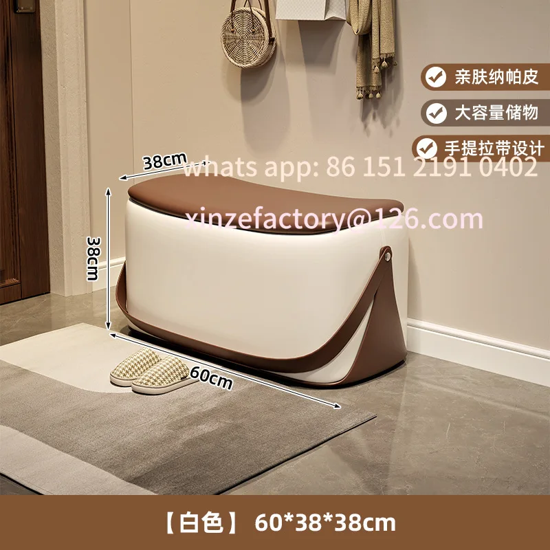 

Customizable entrance can be sat and worn, shoe cabinet integrated into the home, bedroom at the end of the bed, bench at t