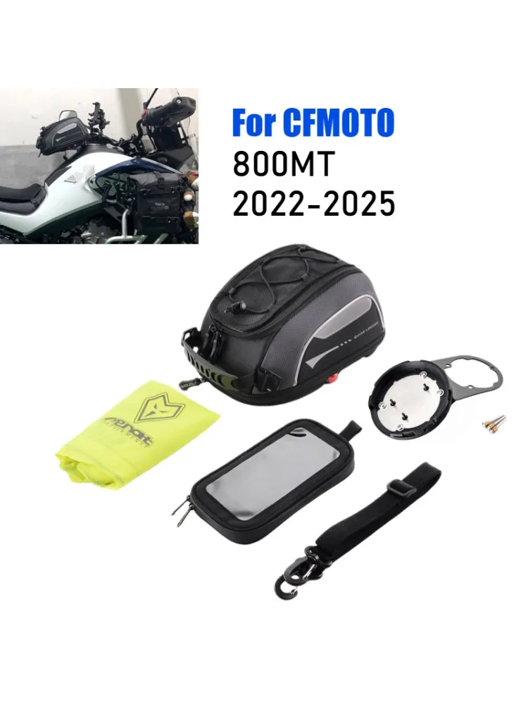Pour CFMOTO 800MT 800 MT moto réservoir sac course voyage bagages Rotation verrouillé Anti-vol Navigation carburant Carrie Top Case