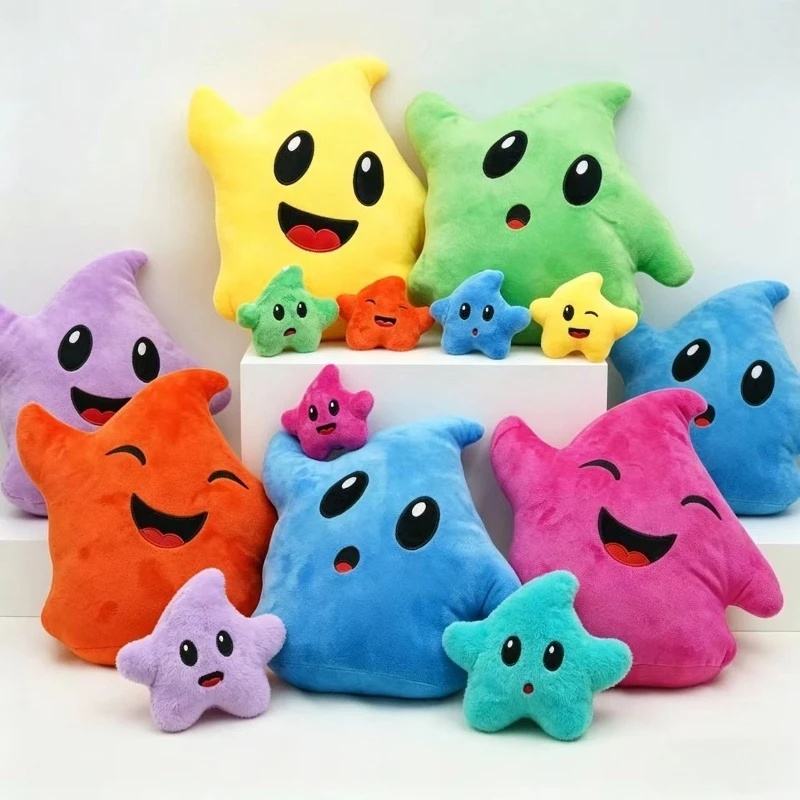 

Super Mario Bros Cute Cartoon Star Elf Plush Keychain Backpack Pendant Gift