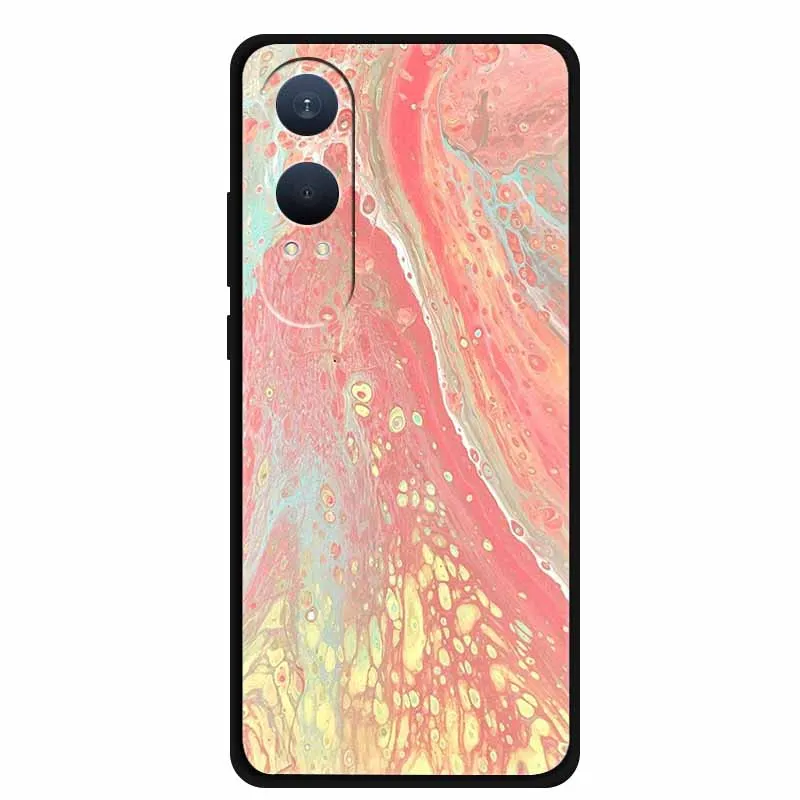 لهاتف OnePlus Nord CE 4 Lite 5G غطاء خلفي جمالي 6.67 "حافظة هاتف من السيليكون الناعم حافظة هاتف من البولي يوريثان éتوي عزر رخام قزحي الألوان #2