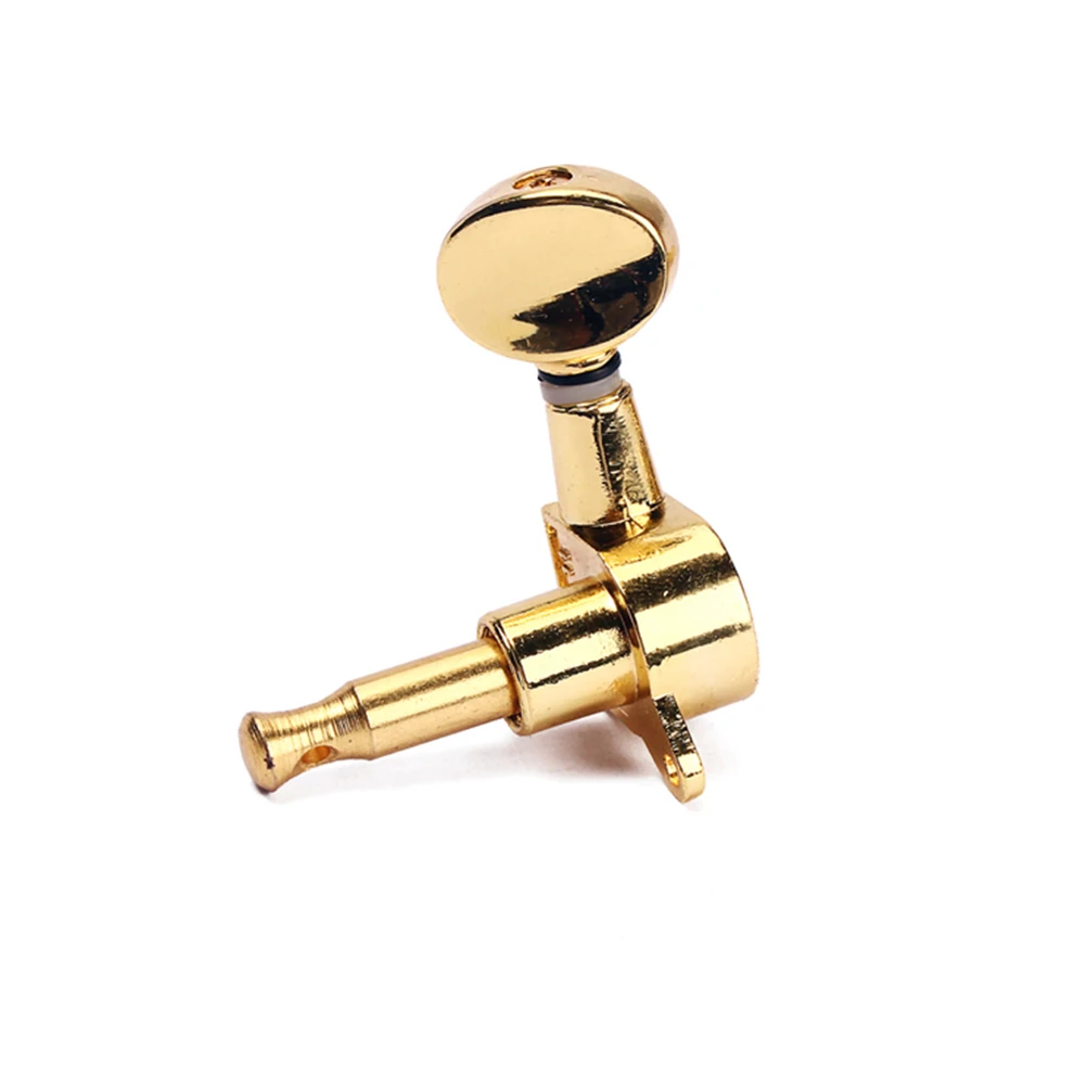 

Gold Guitar Tuning Pegs Machine Heads For Electric Acoustic String Tuners 3.8X2.2X1.5Cm Half Moon Style Screws