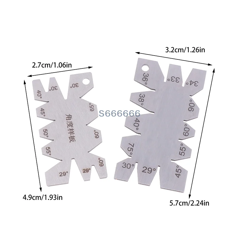 For Car Motorcycle Ship 45 55 60 65 70 Degree Valve Angle Gauge Engine Valve Measuring Angle Detection Tool Stainless Steel - Image 6