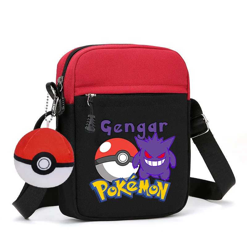 Bolsas de Ombro de Personagens Pokémon para Meninos e Meninas, Bolsa de Peito de Desenho Animado Anime, Bolsas Transversais Modernas e Estilosas para Homens e Mulheres, Mochila Infantil, Presente Quente 2026