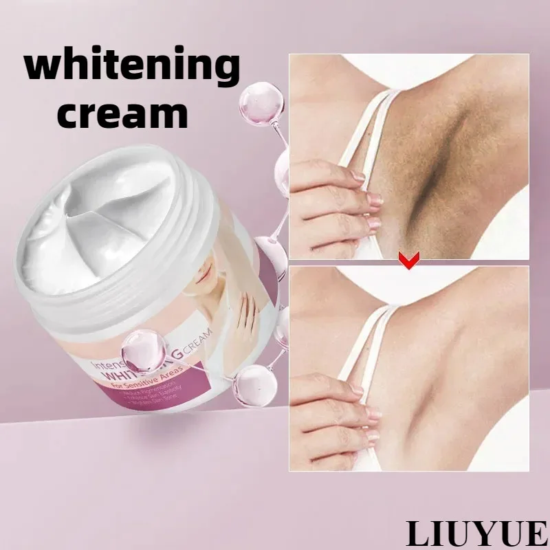 Bleach Cream for Personal Areas, Brightening Underarms, Moisturizing Buttocks and Knees,removing Dark Colors on The Inner Thighs