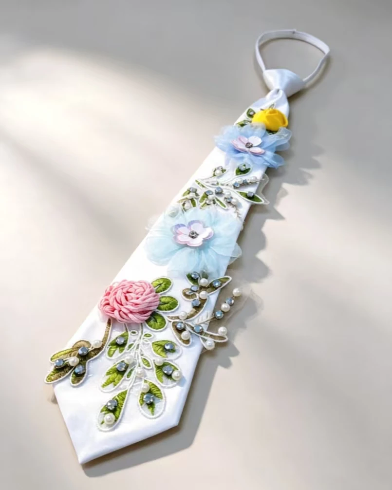 gravata-de-design-Unico-com-comprimento-ajustavel-e-bordado-de-flores-3d-gravata-de-alta-qualidade-para-mulheres-e-meninas-ideal-para-festas-e-camisas