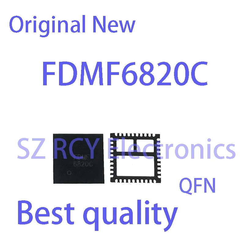

(2-5 шт.) новый набор микросхем FDMF6820C FDMF 6820C QFN