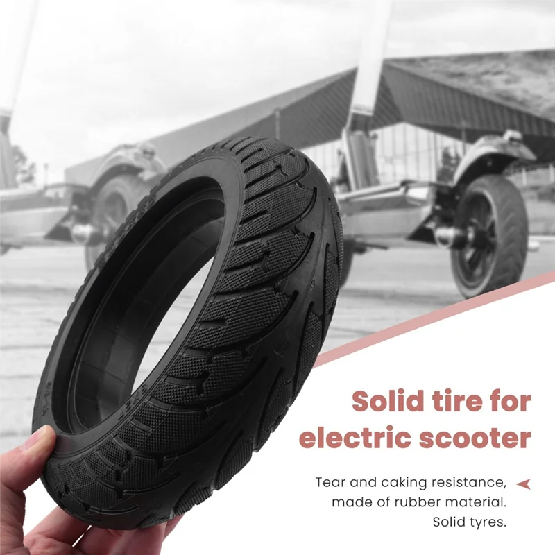 

AEF3-2PCS 8 Inch Electric Scooter Tire 200X50 Solid Tire Rear Tire For Speedway RUIMA Mini 4 PRO