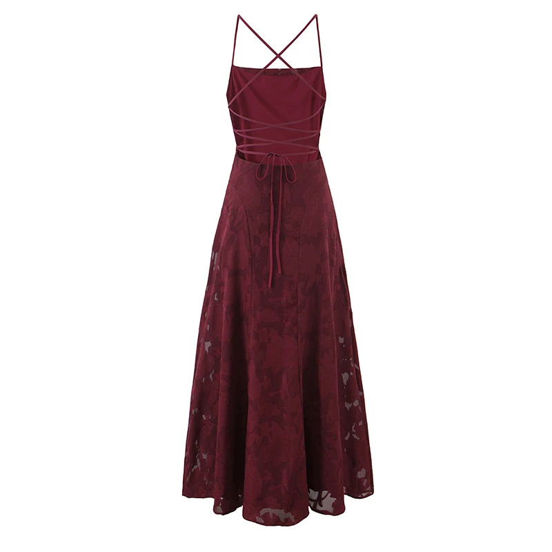 backless festival dress Totem Muse Backless Chainmail Mini Dress