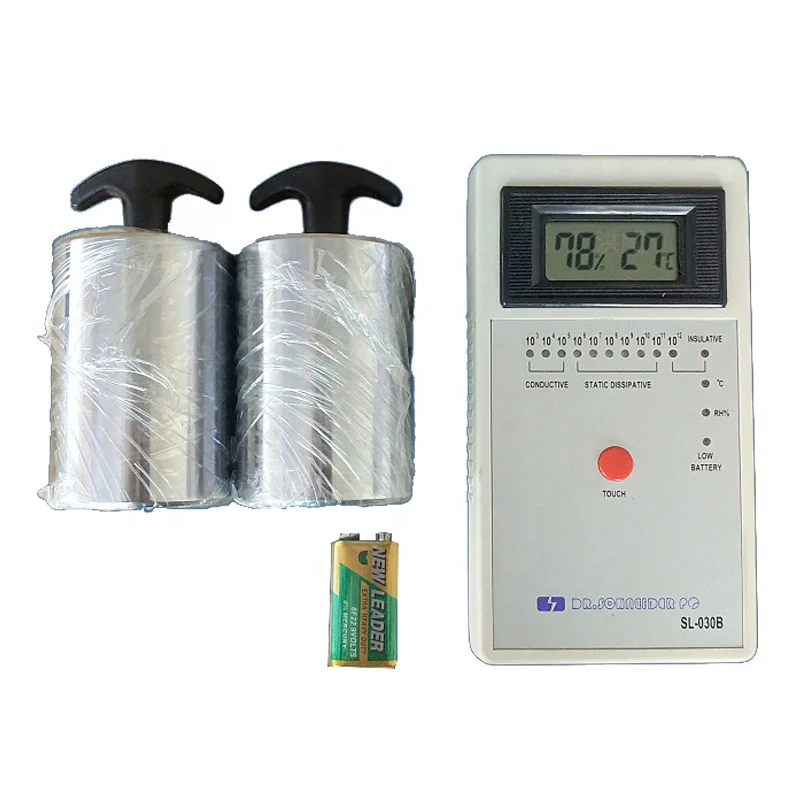 Tester elettrostatico SL-030B di resistenza superficiale del peso antistatico dell'esposizione di LED ESD