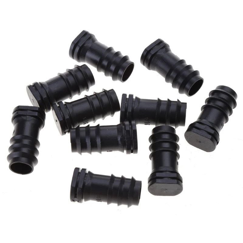 10Pieces Drip Irrigation End Plug Tube 16mm Drip Tubing Closure Goof Hole Plugs Irrigation Stopper for Home Garden Lawn