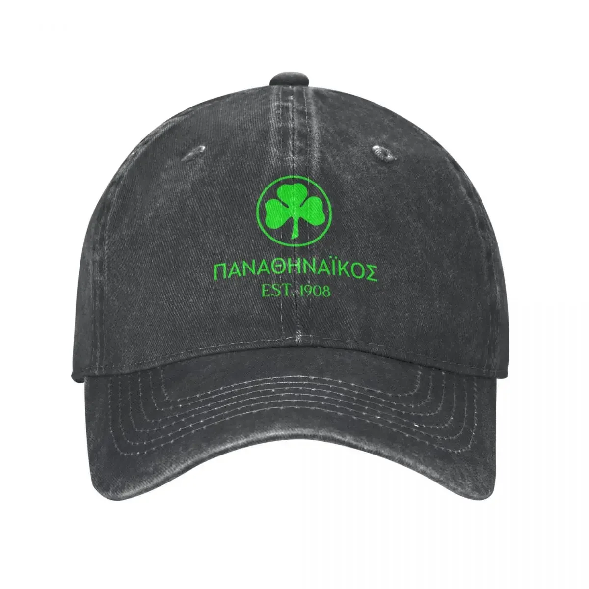 

Panathinaikos Greek green 2 Baseball Cap Hat Luxury Brand Snapback Cap Funny Hat Woman Hats Men'S