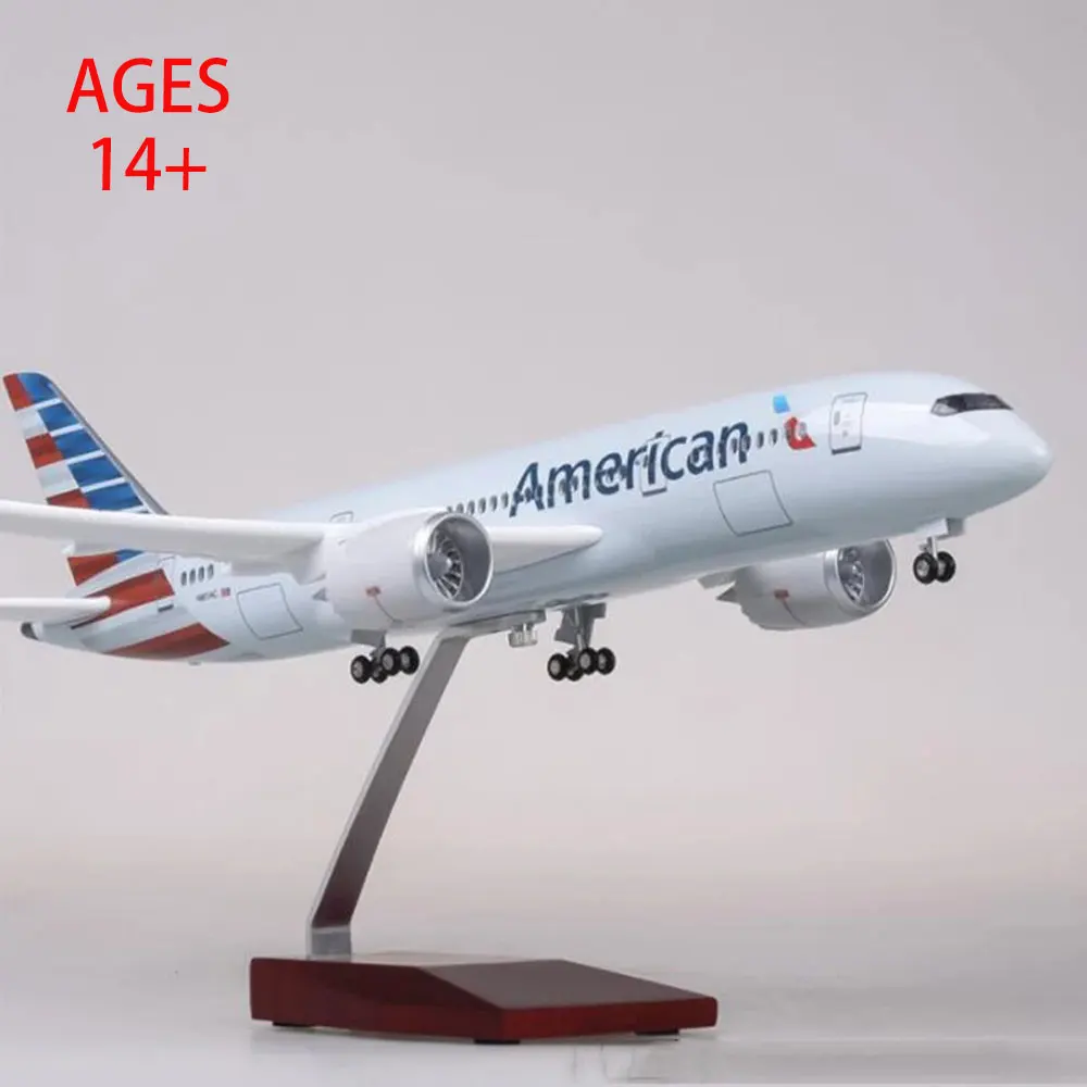 

47CM 1/130 Scale Airplane Boeing 787 B787 Dreamliner Aircraft American plane model aircraft model plane collection Diecast Plast