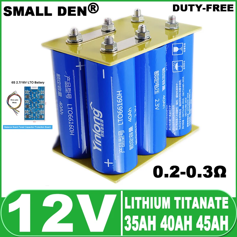 12V 35ah 40ah 45ah 66160 Akumulator litowo-tytanowy LTO Silver Dragon 10c Głośnik elektryczny dużej mocy do łodzi RV UPS Rozruch samochodowy