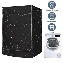 Washing Machine Cover Outdoor Top Loader and Front Loader, Dryer Cover Waterproof Dustproof Sun Protection