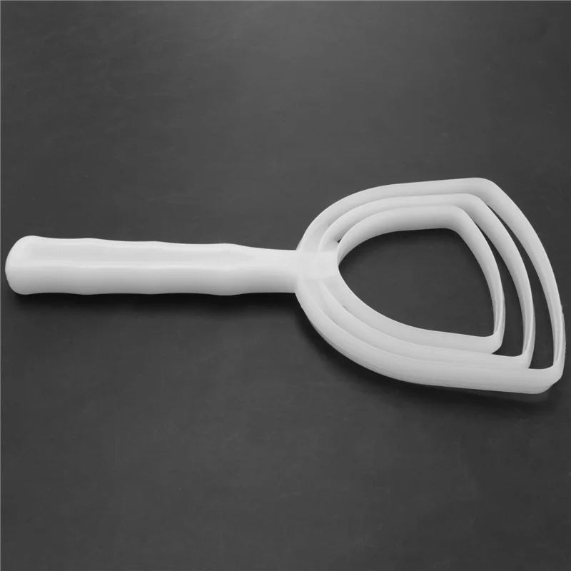 PORK-20X grattoir à viande grattoir à poussière d'os grattoir à os blanc Poly grattoir dissolvant de poussière d'os grattoir à poussière d'os carré