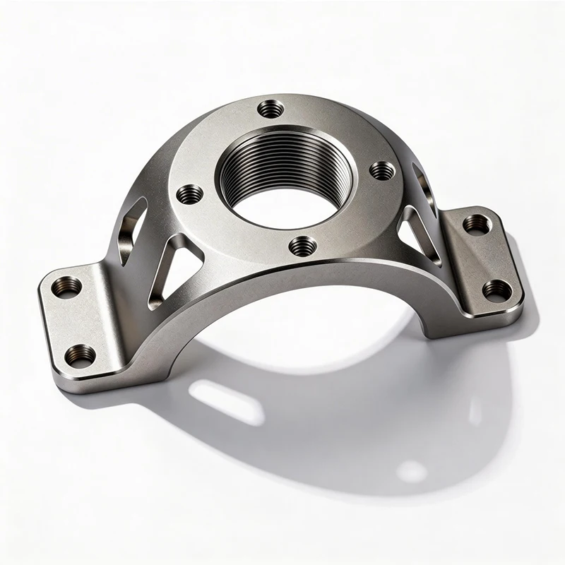 Custom CNC Machining Titanium Alloy Bracket High Precision Mechanical Component CNC Machining Service