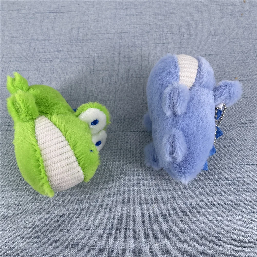 

20PCS/LOT New 8CM Crocodile Plush Doll Toy , Key Chain Stuffed Plush Charm