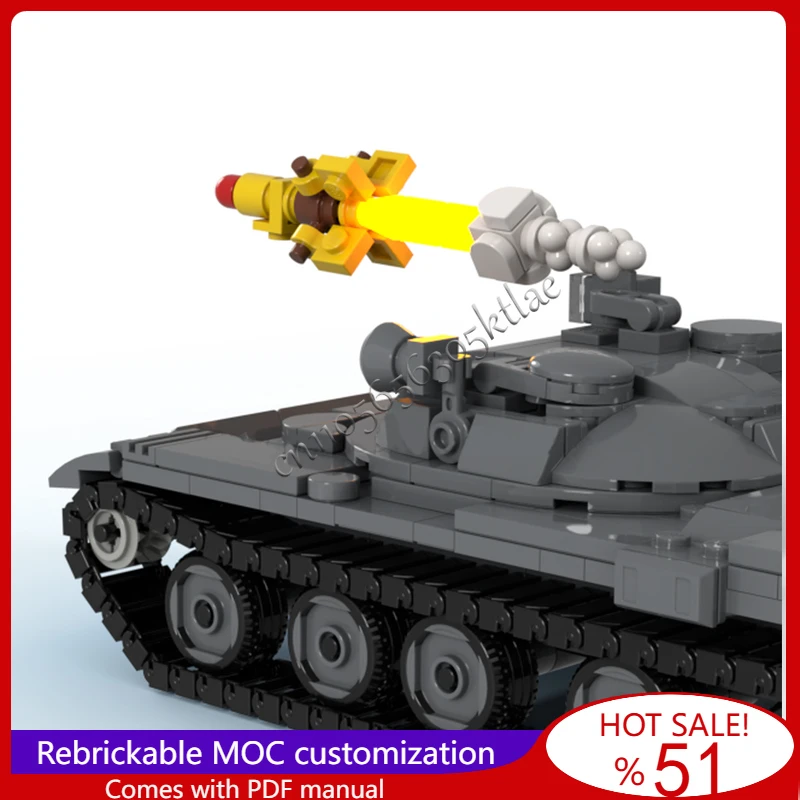 492 Elementy IT 1 Model Niszczyciela Czołgów MOC Klocki Konstrukcyjne Kreatywne Zabawki DIY Do Składania Dla Dzieci Prezent Urodzinowy Niespodzianka