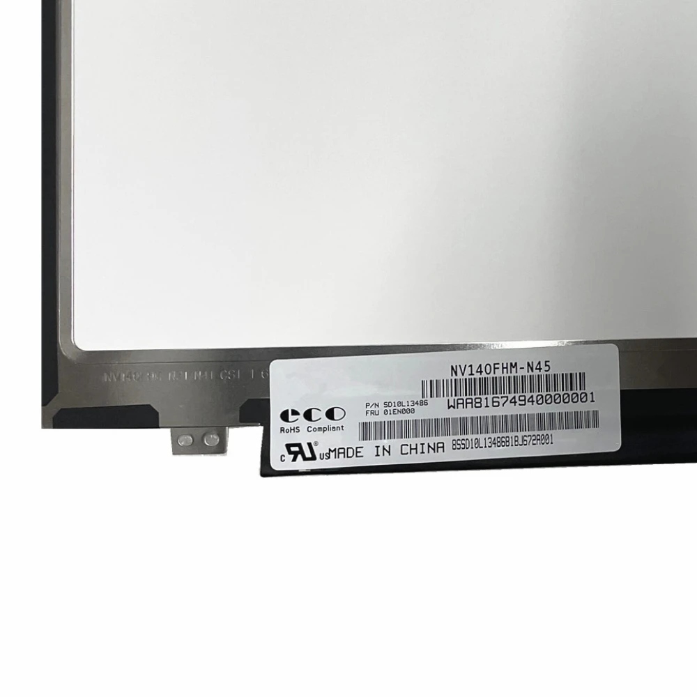 

NV140FHM-N45 N61 N46 N43 fit NV140FHM-N31 NV140FHM-N41 LP140WF3/WF1/WF6 SPD1 Laptop LCD Screen