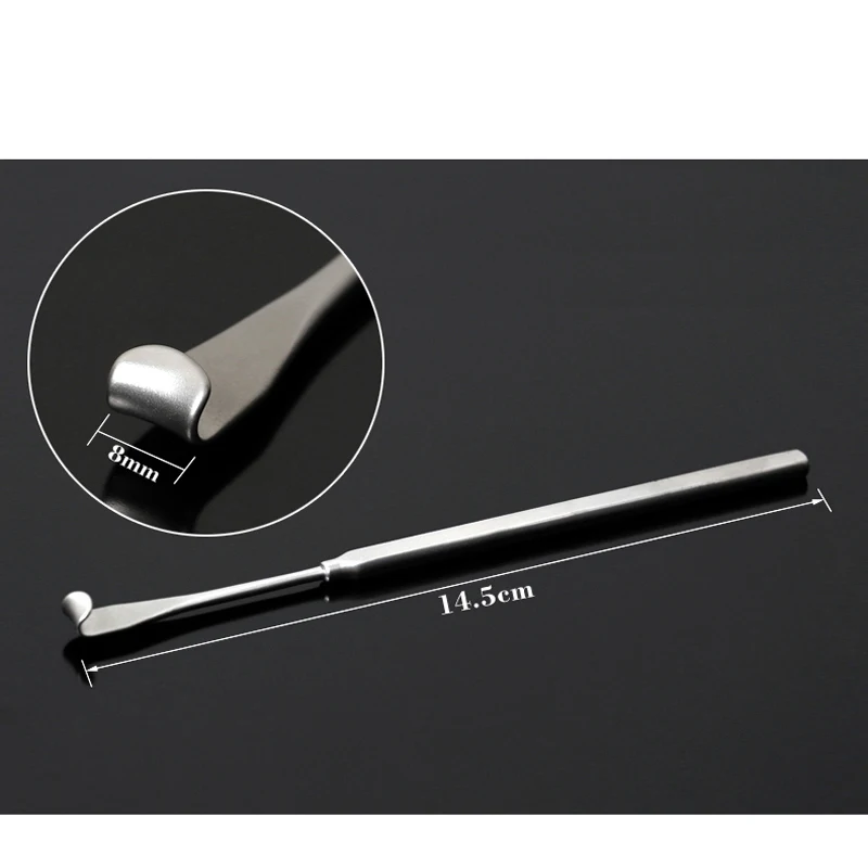 Cosmetic Titanium Eye Bags Pull Hook Eyelid Hook Tool Lid Retractors Ophthalmic Instruments