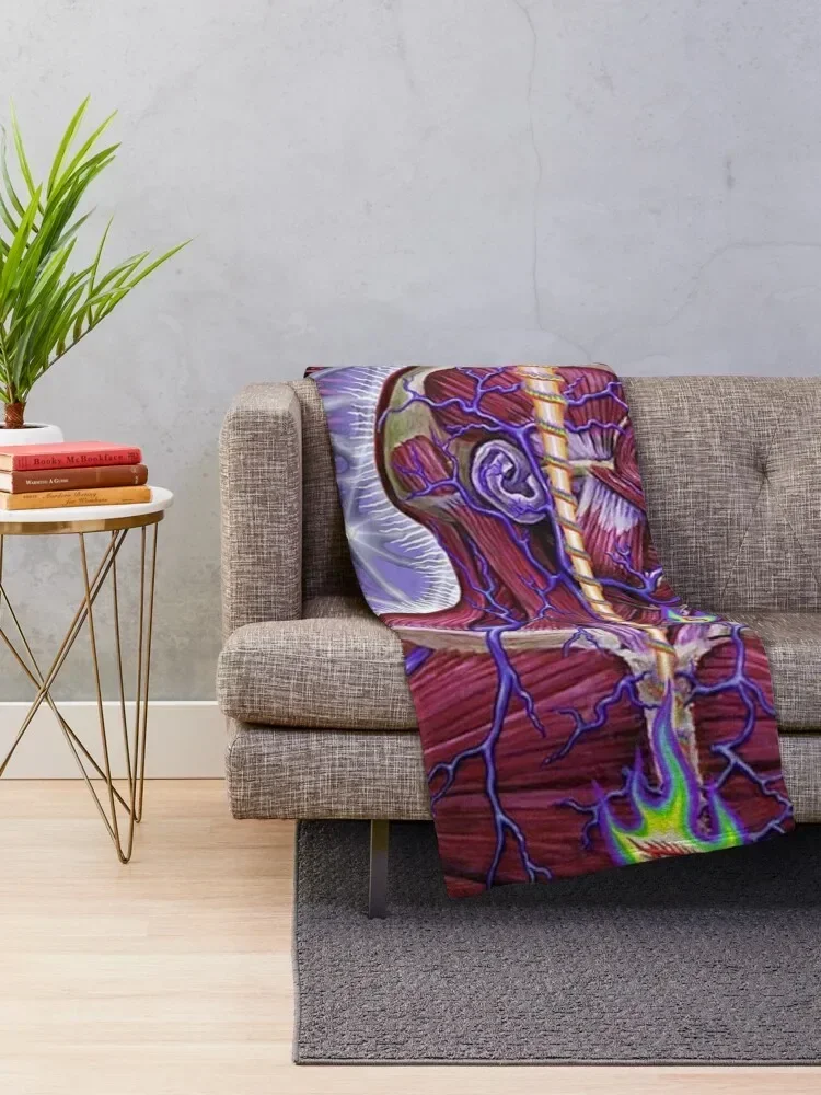 Lateralus ?nima Fear Inoculum 10,000 Days Undertow Throw Blanket Flannels Sofa Throw Blankets