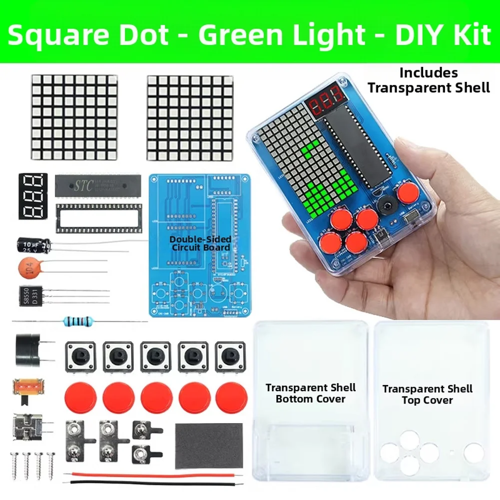 Pixel Game Building Kit For Student To DIY Soldering Training Electronic Product Electronic Learning Kit For Education Hobbyists