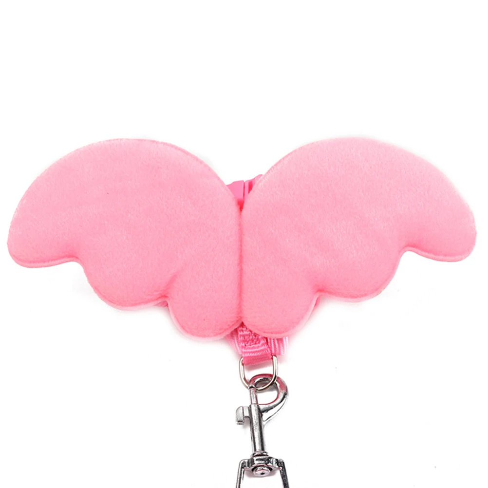 

Adjustable Pet Dog Cat Leash Training Lead Cable Comfort Breathable Summer Wear Escape Proof Strong Buckle Pink M