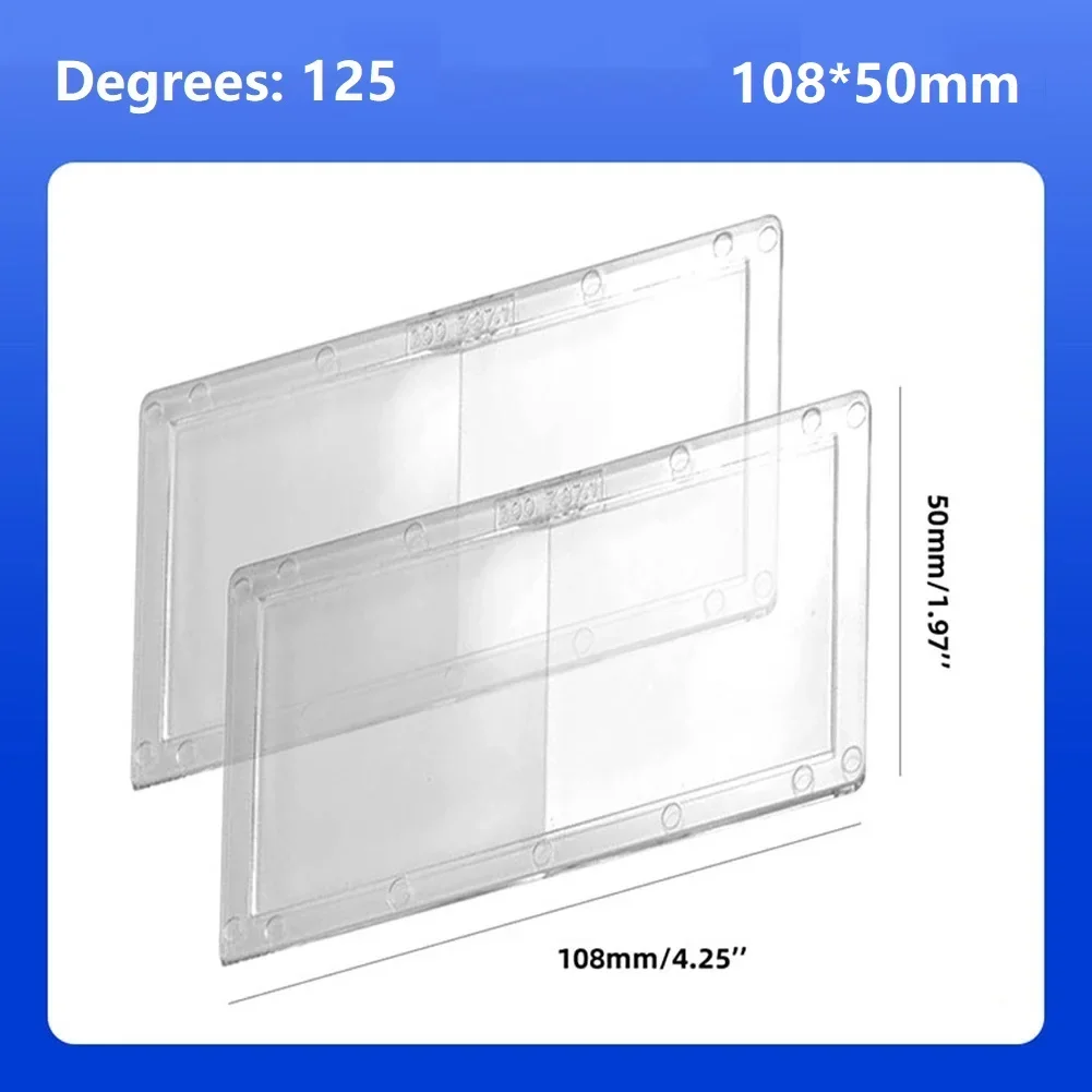 New Elding Lens Magnification 2Pcs Achieve Precision Clear For Welding Cutting Magnification PC Versatile Lens