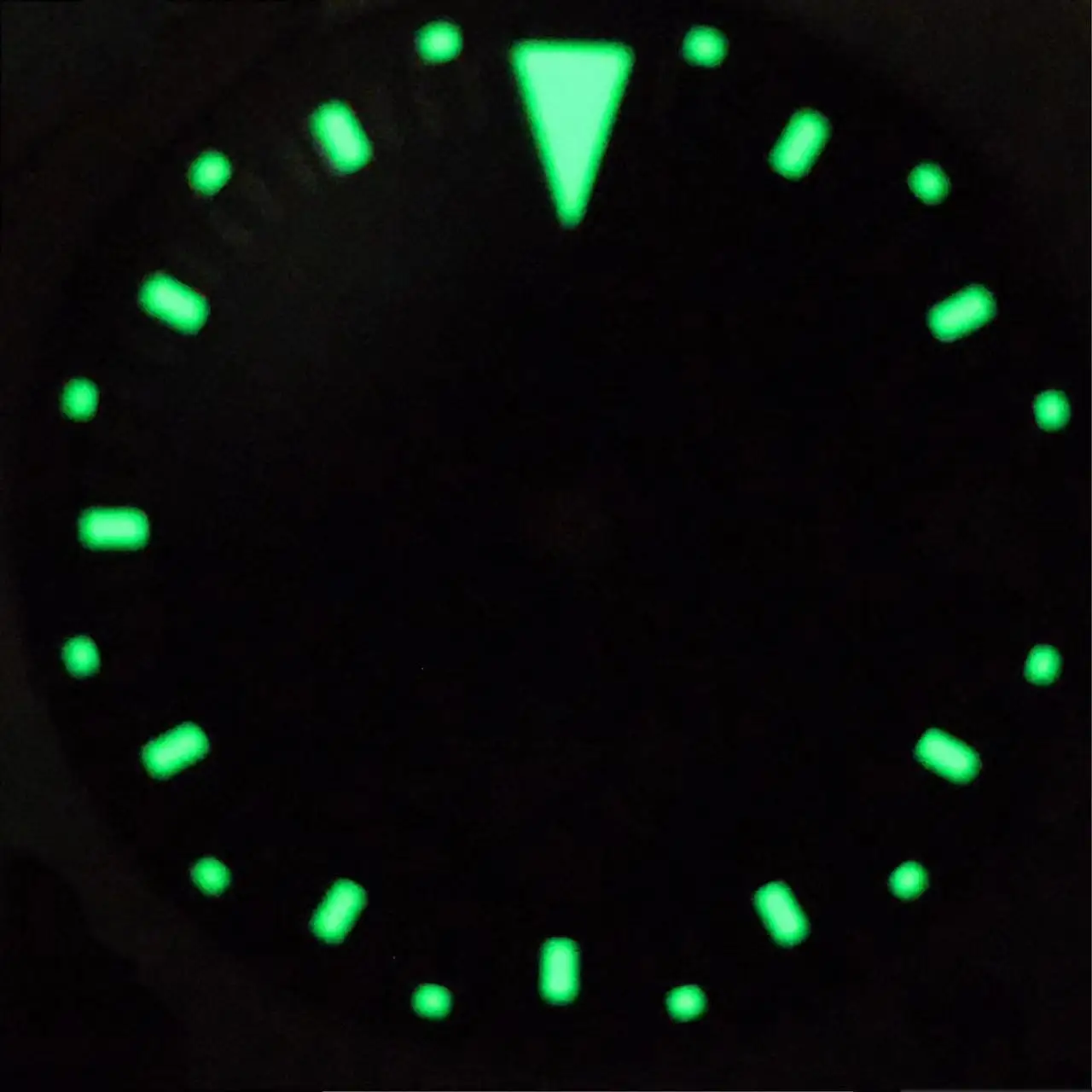 BLIGER 29mm Sterile Watch Dial Orange/Green Time Mark Green Lumious For NH34(GMT) Movements Fit 36mm-41mm Case