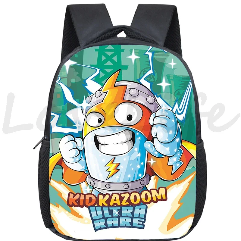 Superzings Kazoom Backpack Boys Girls kids Kindergarten Daypack Mochila 12 Inch Children School Bag SuperThings Bookbag