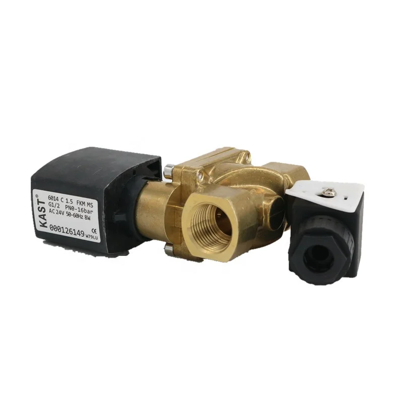 

High pressure 3/8 inch 24V 110V 220V AC solenoid valve for screw air compressor