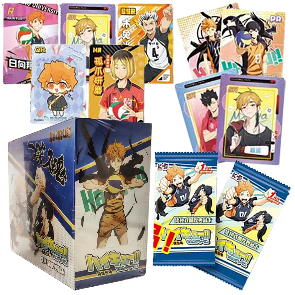 

Haikyuu!! Collection Cards Volleyball Theme Youth Anime Tsukishima Kei Tadashi Yamaguchi Exquisite Cards Gifts Children's Toys
