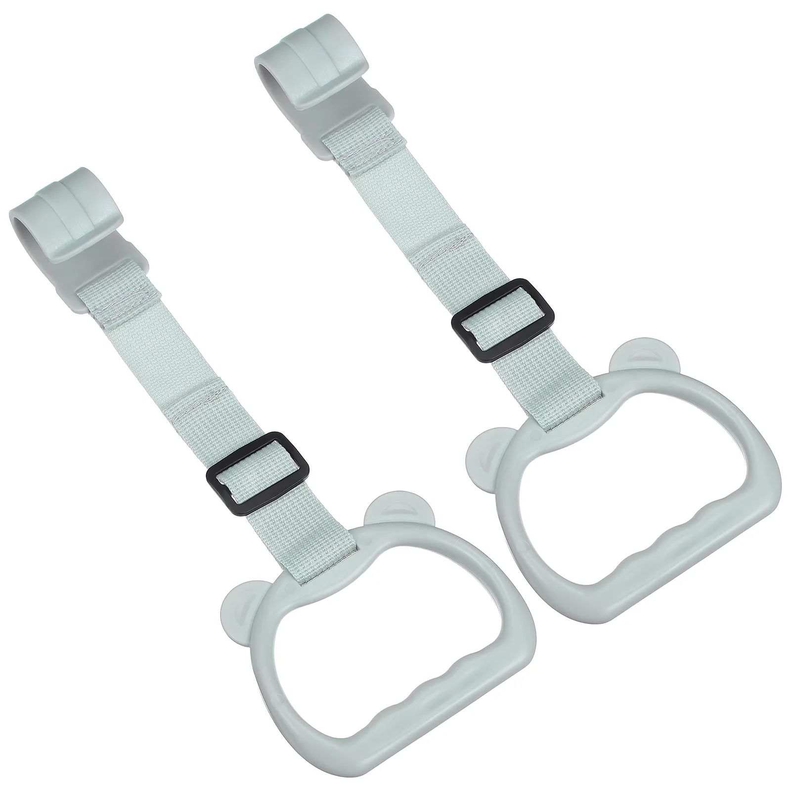 2 pcs Pull Rings Adjustable Toddler Walking Assistant Infant Bed Ring Ergonomic Safe Sturdy Non-Slip