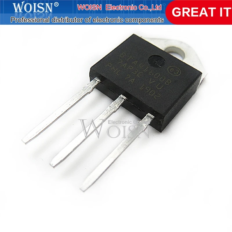 

10PCS BTA41-600B BTA41600B BTA41V TO-3P 40A 600 new original In Stock