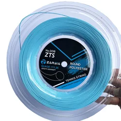 ZARSIA-Cuerda de raqueta de tenis de poliéster, 1 carrete grande, 4G, 1,25 MM, duradera, redonda y Lisa, ZTS008