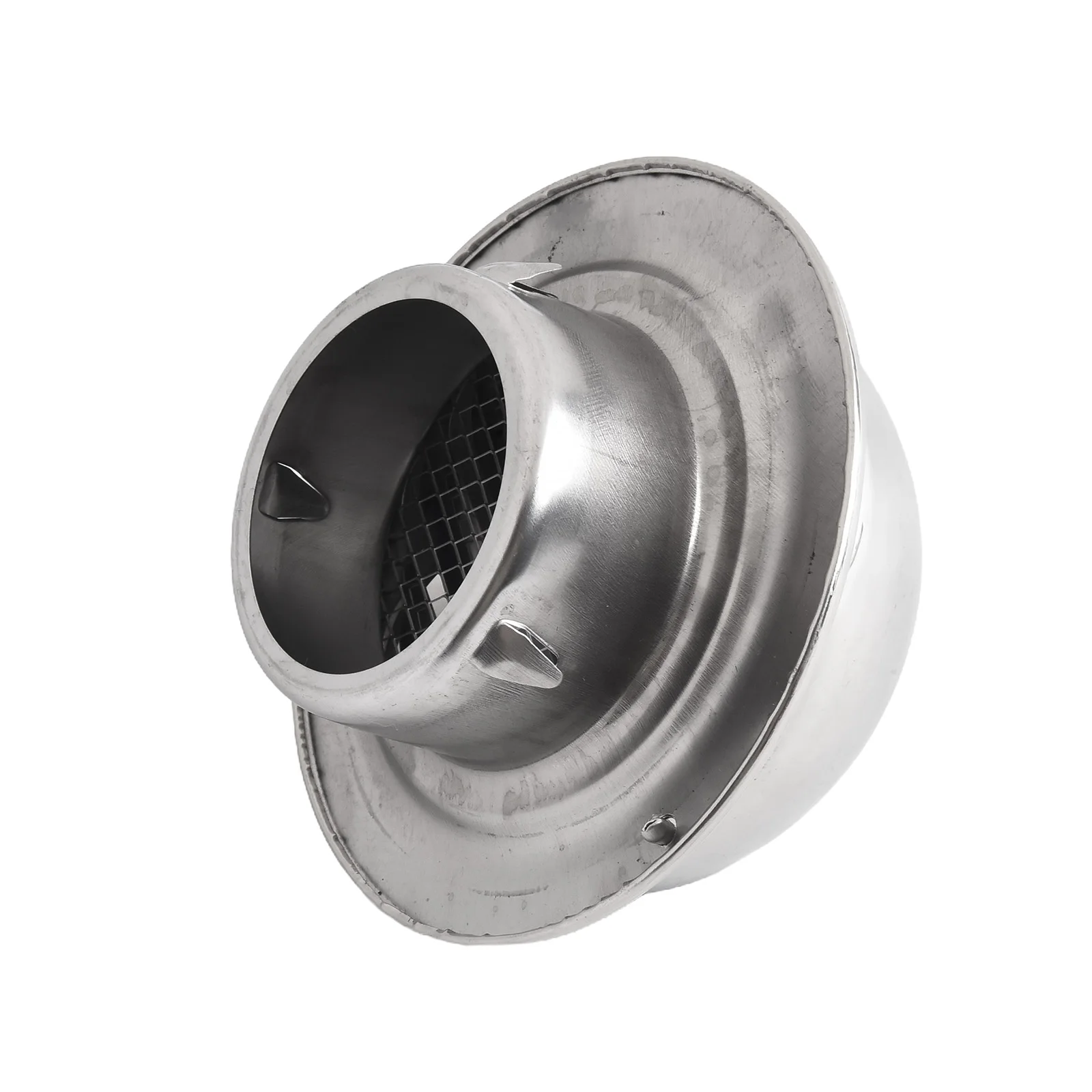 Brand New High Quality For Wall Air Outlet Grille Vent Cap Vent Cover Ventilators Heating Cooling Hemispherical 75-200mm Silver