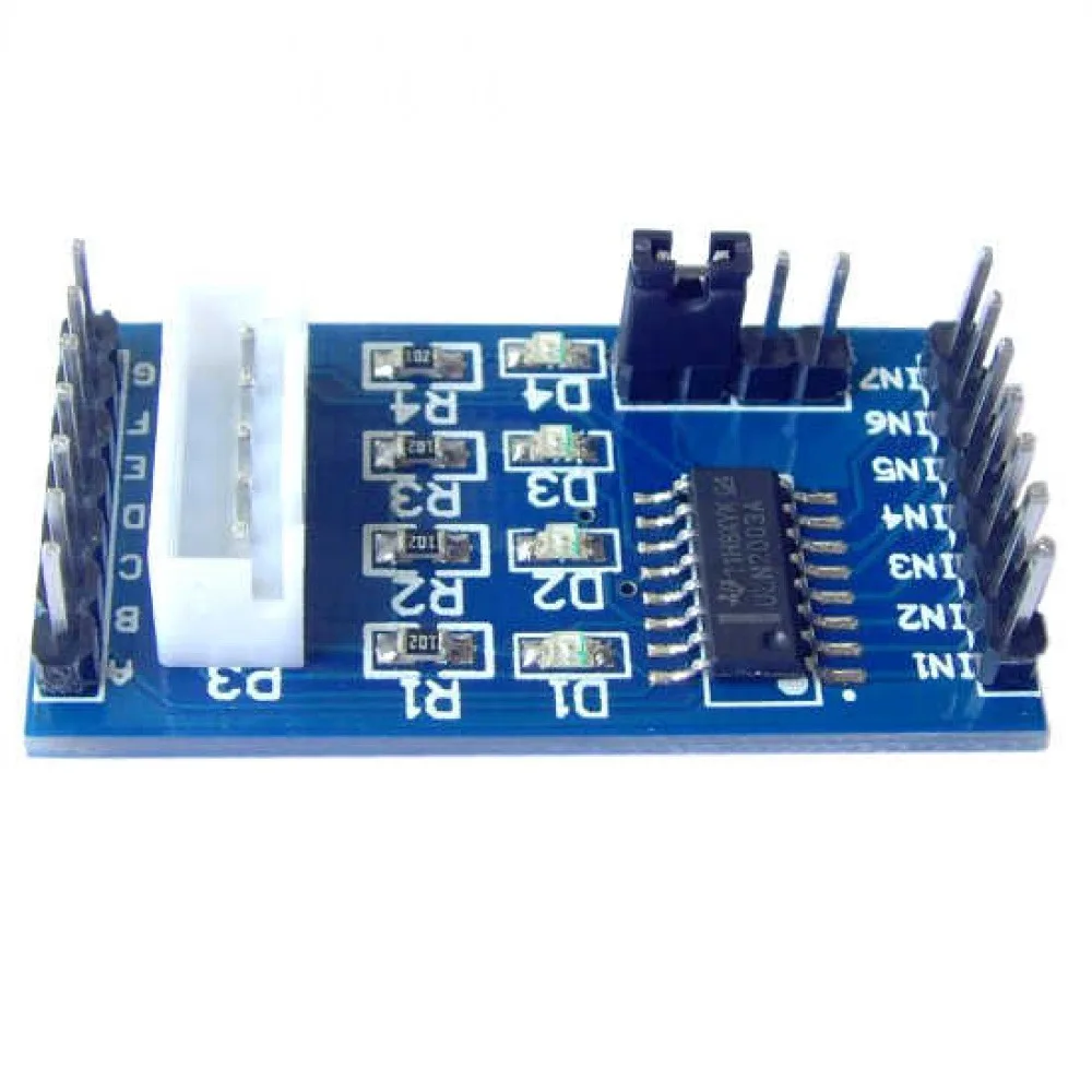 

Five-wire Four-phase Stepper Motor Drive Module ULN2003 5-12V Drive Board XH-5P+Pin Interface with Four Way Signal Indicators