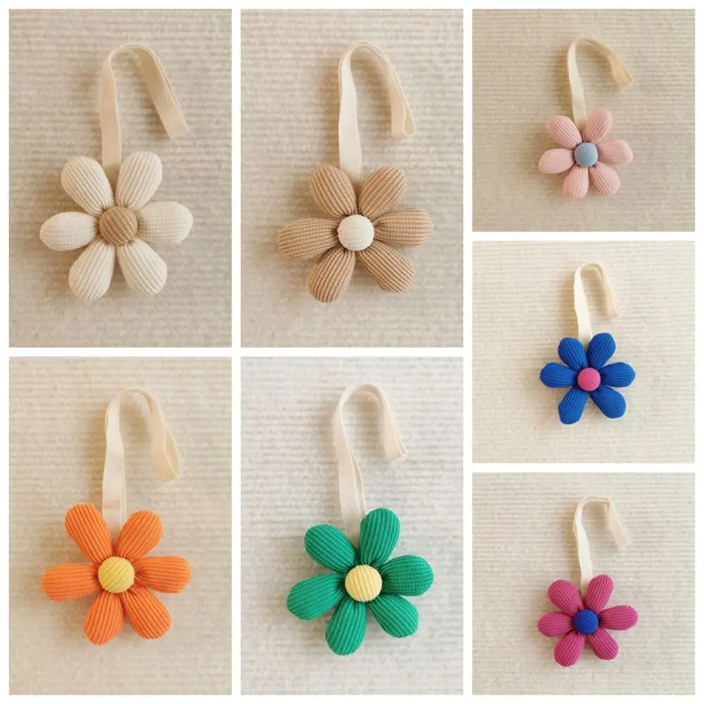 Cloth Flower Bag Pendant Bag Charms Stuffed Fresh Backpack Decoration Bag Match Accessories Korean Style Floral Lanyard Gift