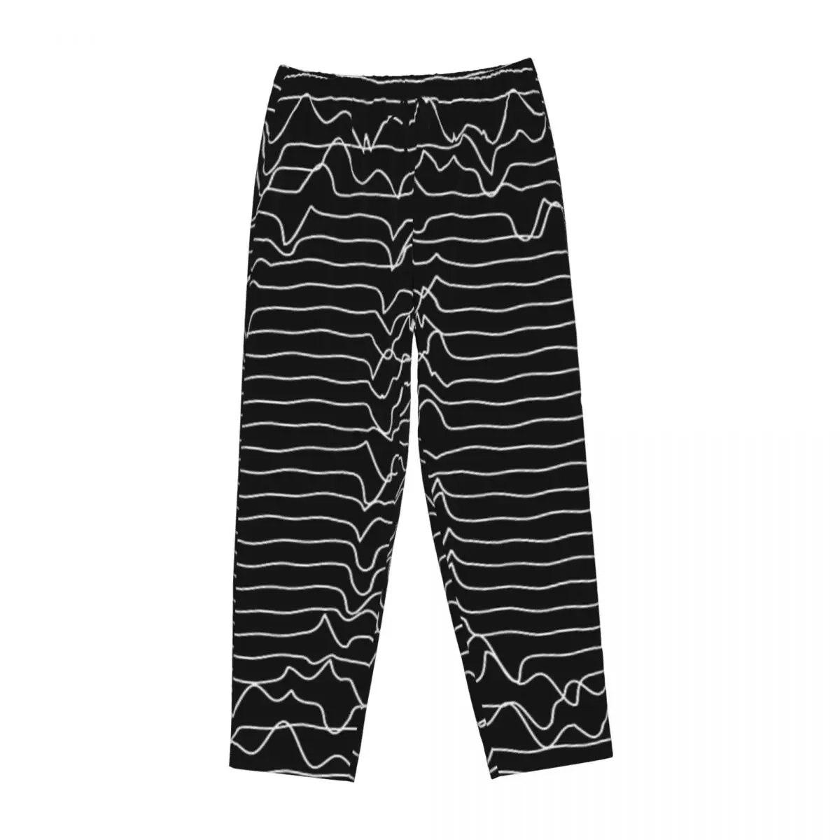 

Custom Joy Division Unknown Pleasures Women Pajama Pants Lounge Sleep Sleepwear Bottoms with Pockets